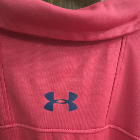 Under Armour Men's Bright Red Polo Shirt - Picture 5 of 5